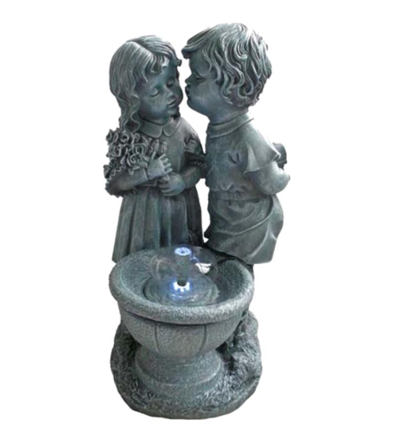 Lieke en Lucas spuitfiguur grijs